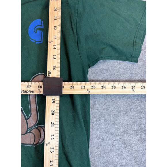 Vintage 90s Scooby Doo Iceberg T Shirt Mens Large Green Warner Bros Cartoons - Picture 5 of 5